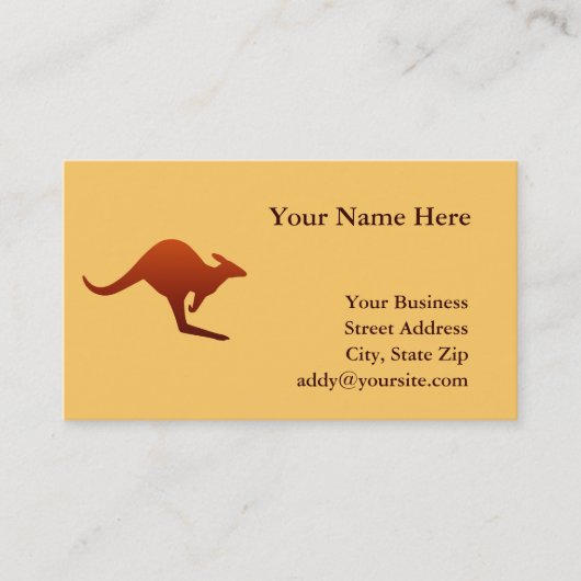 Créez votre propre carte de visite (Devant)