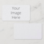 Créez votre propre Carte de visite 3,5 pouces x 2, (Devant / Derrière)