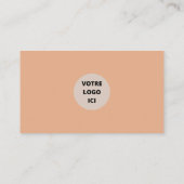 Créez votre propre carte de visite à code QR (Dos)