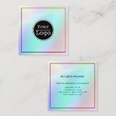 Créez votre propre carte de visite de logo d'entre (Devant / Derrière)