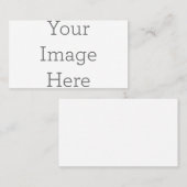 Cartes de visite États-Unis : 8,9 cm x 5,1 cm (Devant / Derrière)