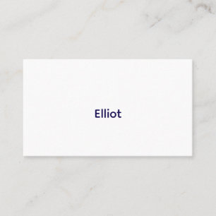 Créez votre propre carte de visite mate blanc clai
