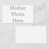 Cartes de visite États-Unis : 8.9 cm x 5.1 cm (Devant / Derrière)