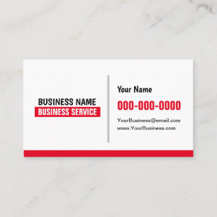 Créez votre propre Carte de visite professionnel