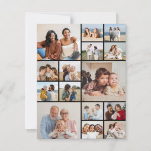 Créez votre propre carte de vœux avec 15 photos