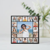 Créez votre propre carte de vœux avec 17 photos (Debout devant)