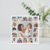 Créez votre propre carte de vœux avec 17 photos (Debout devant)