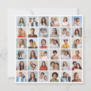 Créez votre propre carte de vœux avec 36 photos en