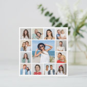 Créez votre propre carte de vœux avec collage de 1 (Debout devant)