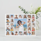 Créez votre propre carte de vœux avec collage de 2 (Debout devant)