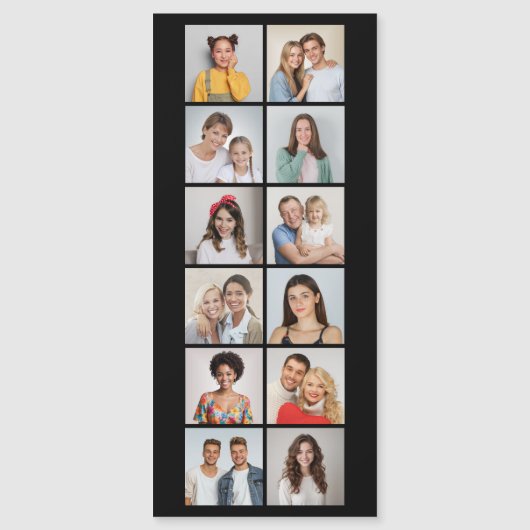 Créez votre propre carte de voeux Collage photo 12 (Devant)