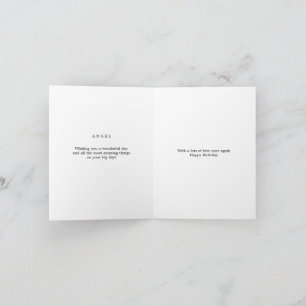 Créez votre propre carte de vœux d'anniversaire av