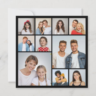 Créez votre propre carte de vœux en collage de 10