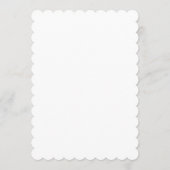 Créez votre propre carte d'invitation simple et pr (Dos)