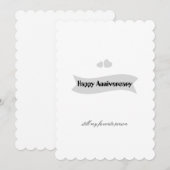 Créez votre propre carte d'invitation simple et pr (Devant / Derrière)
