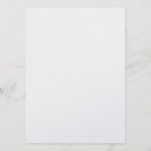 Créez Votre Propre Carte d'Invitation Simple Profe (Dos)