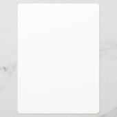 Créez Votre Propre Carte d'Invitation Simple Profe (Dos)