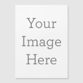 Carte magnétique 12,7 cm x 17,8 cm (Devant)