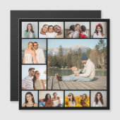 Créez Votre Propre Carte Magnétique Collage De 11  (Devant / Derrière)