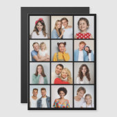 Créez Votre Propre Carte Magnétique Collage De 12 (Devant / Derrière)