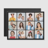 Créez Votre Propre Carte Magnétique Collage De 12  (Devant / Derrière)