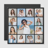 Créez Votre Propre Carte Magnétique Collage De 13  (Devant / Derrière)