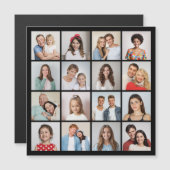 Créez Votre Propre Carte Magnétique Collage De 16  (Devant / Derrière)