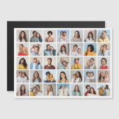 Créez Votre Propre Carte Magnétique Collage Photo  (Devant / Derrière)