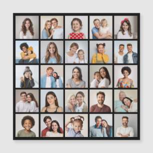 Créez Votre Propre Carte Magnétique Collage Photo 