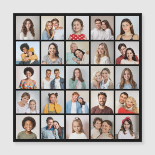 Créez Votre Propre Carte Magnétique Collage Photo 