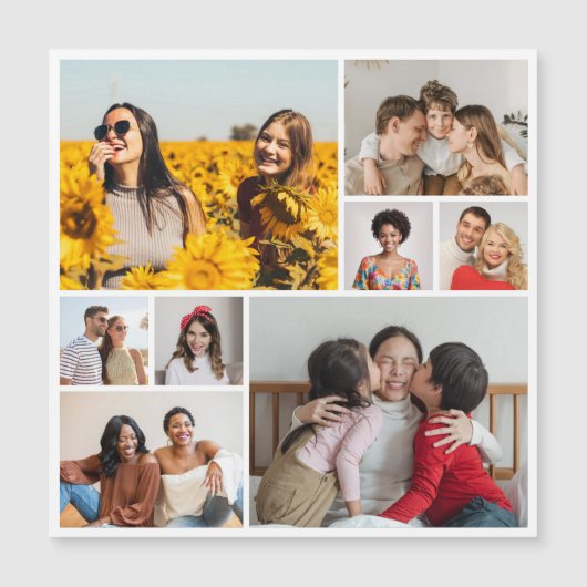 Créez votre propre carte magnétique de Collage de (Devant)