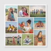 Créez votre propre carte magnétique de Collage de (Devant)