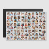 Créez votre propre carte magnétique de collage pho (Devant / Derrière)