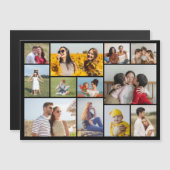 Créez votre propre carte magnétique de collage pho (Devant / Derrière)