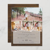 Créez votre propre carte moderne Enregistrer la da (Devant / Derrière)