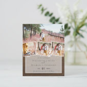 Créez votre propre carte moderne Enregistrer la da (Debout devant)