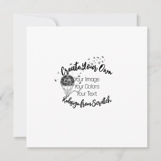 Créez votre propre carte personnalisée (Devant)