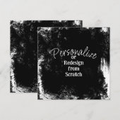 Créez votre propre carte personnalisée (Devant / Derrière)