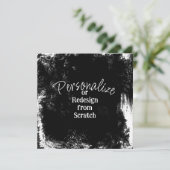 Créez votre propre carte personnalisée (Debout devant)