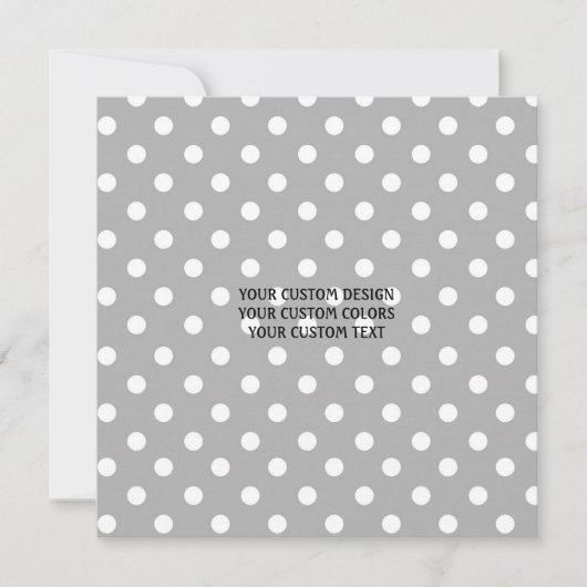 Créez votre propre carte personnalisée (Devant)