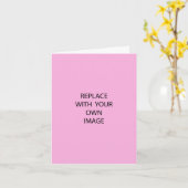 Créez votre propre carte personnalisée (Fleur jaune)