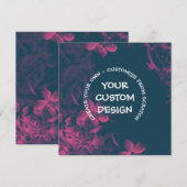 Créez votre propre carte personnalisée (Devant / Derrière)