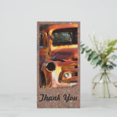 Créez votre propre carte photo de Merci (Debout devant)