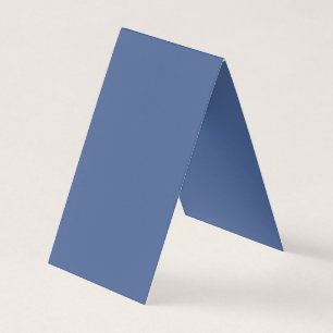 Créez votre propre carte pliée gris bleu