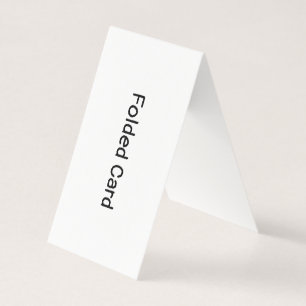 Créez votre propre carte pliée verticale