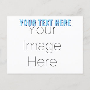 créez votre propre carte postale avec texte et pho