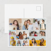 Créez votre propre carte postale de collage de 12  (Devant / Derrière)