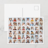 Créez votre propre carte postale de collage de 48 (Devant / Derrière)