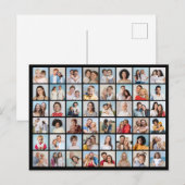 Créez votre propre carte postale de collage photo  (Devant / Derrière)