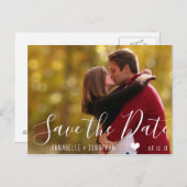 Créez votre propre carte postale photo de save the (Devant / Derrière)